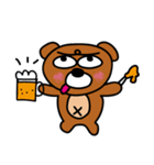 たこにい クマさんバ〜ジョン（個別スタンプ：1）