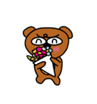たこにい クマさんバ〜ジョン（個別スタンプ：6）