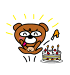 たこにい クマさんバ〜ジョン（個別スタンプ：13）