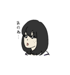 ドキッ！クラスの清楚な女の子（個別スタンプ：4）