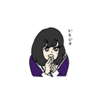 ドキッ！クラスの清楚な女の子（個別スタンプ：5）