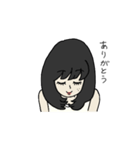 ドキッ！クラスの清楚な女の子（個別スタンプ：14）