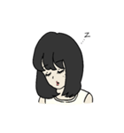 ドキッ！クラスの清楚な女の子（個別スタンプ：17）