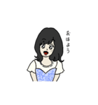 ドキッ！クラスの清楚な女の子（個別スタンプ：23）