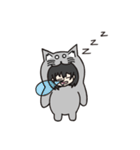 日常会話に使える着ぐるみ猫（個別スタンプ：2）