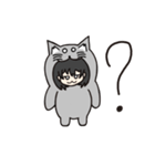 日常会話に使える着ぐるみ猫（個別スタンプ：19）