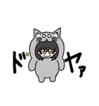 日常会話に使える着ぐるみ猫（個別スタンプ：22）