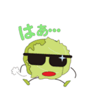 サングラスをかけた野菜たち（個別スタンプ：11）