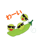 サングラスをかけた野菜たち（個別スタンプ：13）
