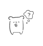 白いうきうき（個別スタンプ：8）