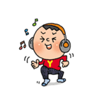 頑張るやっちゃん（個別スタンプ：1）