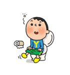 頑張るやっちゃん（個別スタンプ：8）