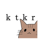 ネットスラングが好きな猫（個別スタンプ：24）