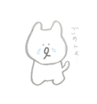 しおりが書いたルナスタンプ。（個別スタンプ：16）