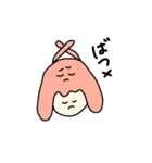 めんだこちゃんをかぶった人（個別スタンプ：7）