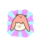 めんだこちゃんをかぶった人（個別スタンプ：16）