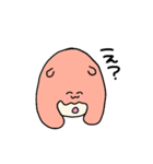 めんだこちゃんをかぶった人（個別スタンプ：21）