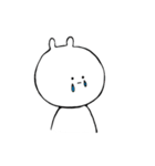 顔の動かないくま（個別スタンプ：9）