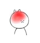 顔の動かないくま（個別スタンプ：11）