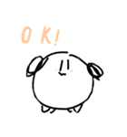 ゆるイラスト落書き集（個別スタンプ：1）