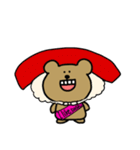 クマですね。いろいろ（個別スタンプ：2）