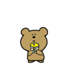 クマですね。いろいろ（個別スタンプ：3）