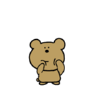 クマですね。いろいろ（個別スタンプ：5）