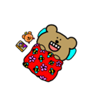 クマですね。いろいろ（個別スタンプ：8）