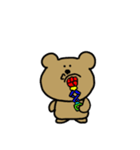 クマですね。いろいろ（個別スタンプ：21）