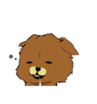 ポチャ犬☆フレンズ（個別スタンプ：3）
