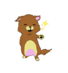 ポチャ犬☆フレンズ（個別スタンプ：10）
