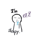 はじめてのしろくんスタンプ（個別スタンプ：5）