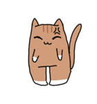 チャトラの猫（個別スタンプ：2）