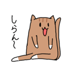 チャトラの猫（個別スタンプ：3）
