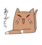 チャトラの猫（個別スタンプ：7）