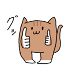 チャトラの猫（個別スタンプ：15）