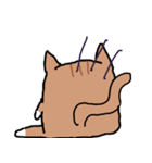 チャトラの猫（個別スタンプ：19）