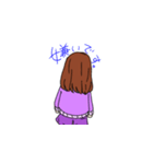 女の子と日常（個別スタンプ：12）