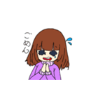 女の子と日常（個別スタンプ：14）