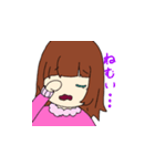 女の子と日常（個別スタンプ：16）