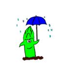 アスパラのグリーンボーイ（個別スタンプ：3）