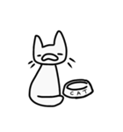 面倒なネコ（個別スタンプ：14）