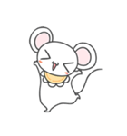 赤ちゃんねずみチルンはいつも楽しいよ 2（個別スタンプ：5）