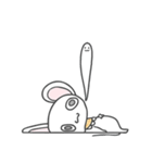 赤ちゃんねずみチルンはいつも楽しいよ 1（個別スタンプ：1）