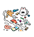 人生2回目！坊やウサギ 3（個別スタンプ：2）