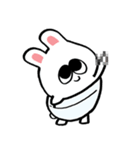 人生2回目！坊やウサギ 2（個別スタンプ：7）