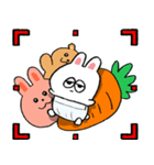 人生2回目！坊やウサギ 1（個別スタンプ：6）