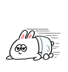 人生2回目！坊やウサギ 1（個別スタンプ：8）