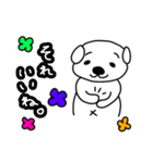 気持ちを伝えてくれるうさぎと犬（個別スタンプ：11）