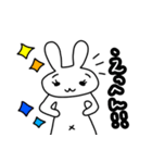 気持ちを伝えてくれるうさぎと犬（個別スタンプ：39）